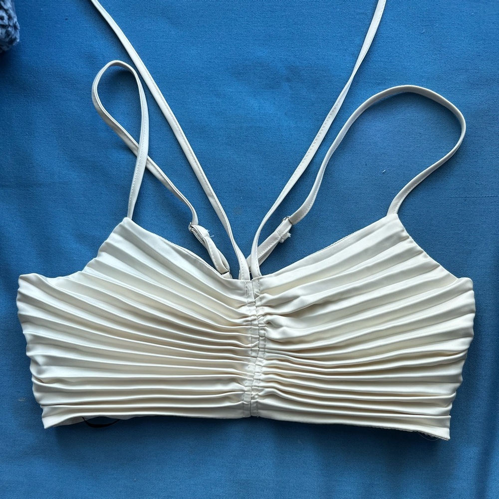 Forever 21 Elegant Cream Top